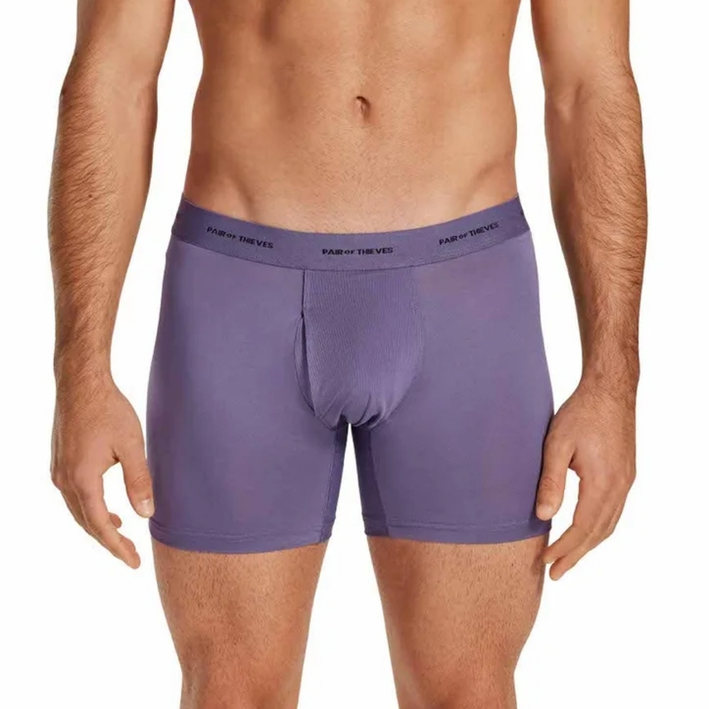 3 Pack Pair Of Thieves Men's Quick Dry Boxer Brief Underwear New Size Medium